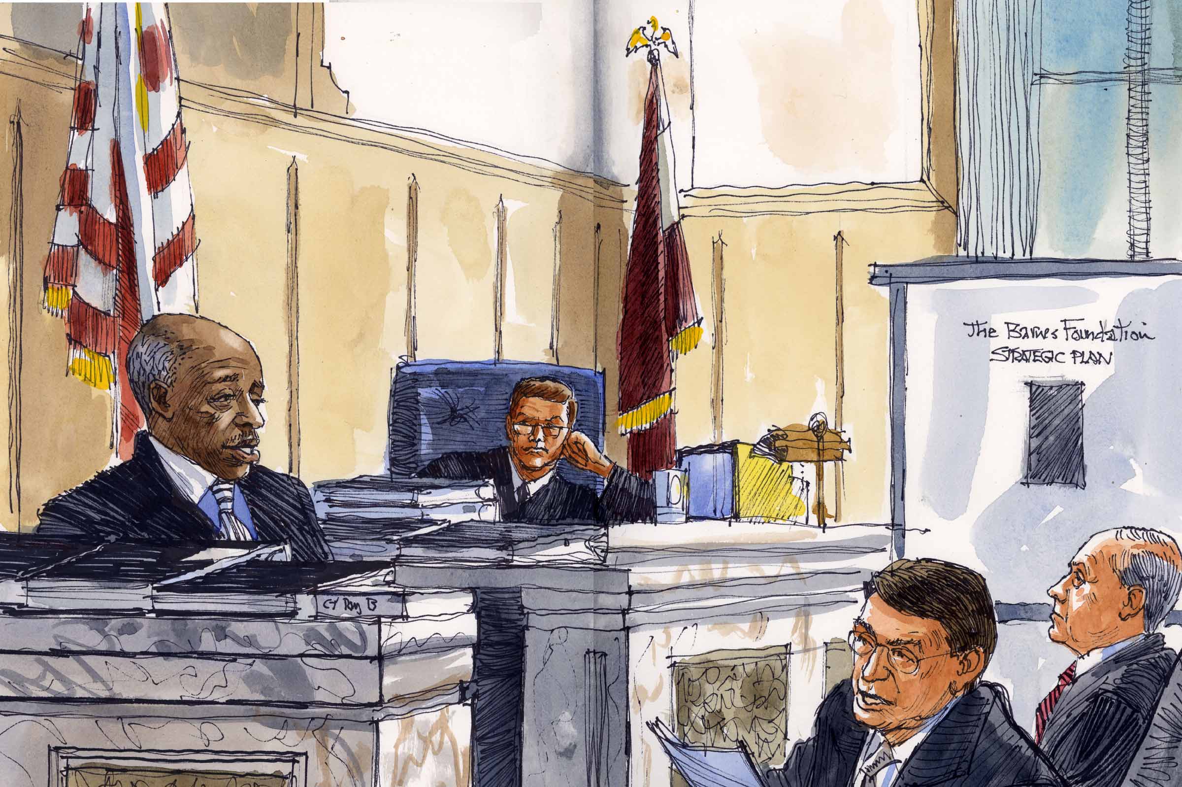 Courtroom Sketches